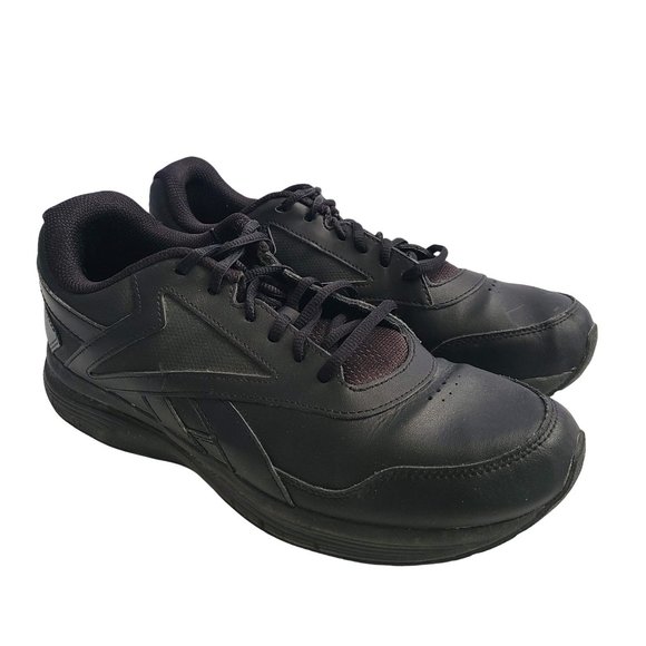 REEBOK Black Walk Ultra 7 DMX MAX‎ Men's Sneaker Shoes EH0863 Size 10.5 - Picture 1 of 11